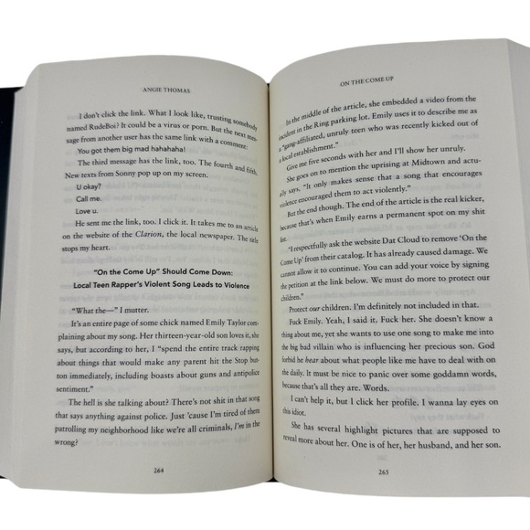 ON THE COME UP Hardback Book by Angie Thomas - Picture 4 of 11